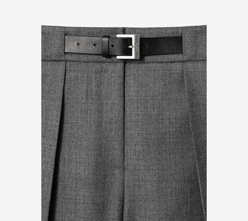 JUN-BELTED WIDE SHORTS