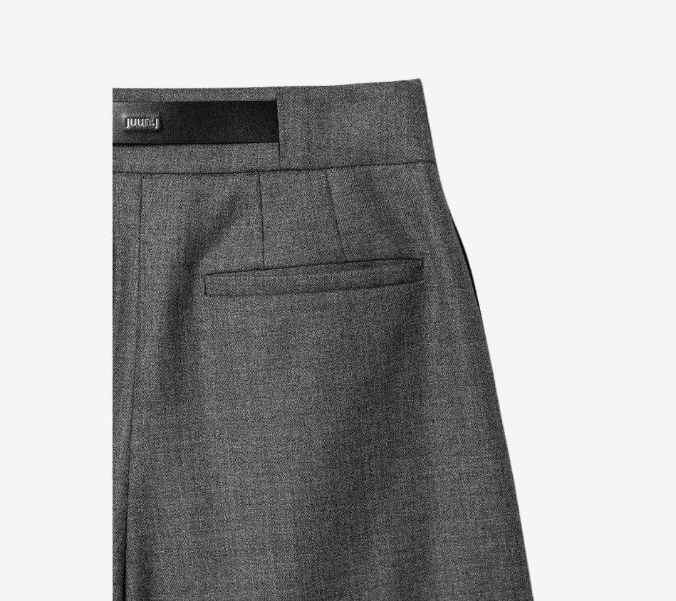 JUN-BELTED WIDE SHORTS
