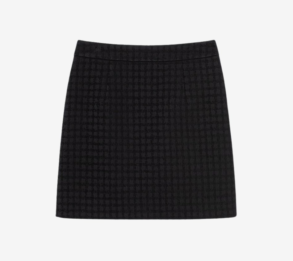 JUN-TWEED MINI SKIRT