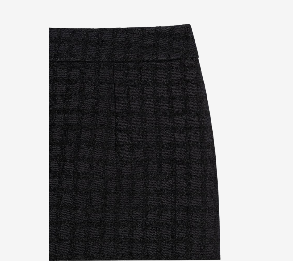 JUN-TWEED MINI SKIRT