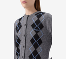 JUN-ARGYLE PATTERN CARDIGAN