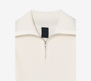 JUN-HIGH-NECK RIBBED PULLOVER