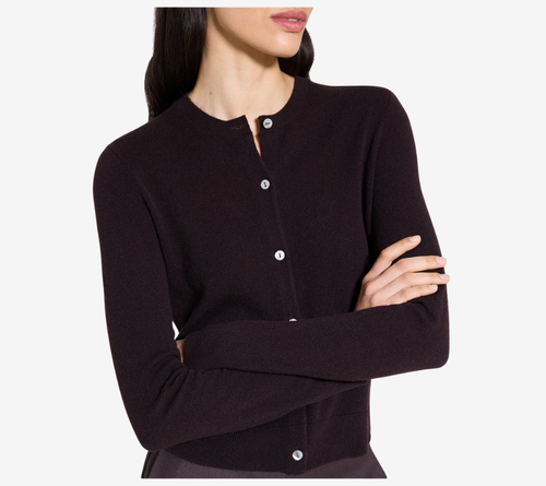 THE-CN LS CARDI.CASHMERE