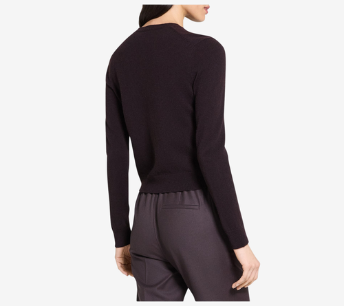 THE-CN LS CARDI.CASHMERE