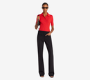 COU-SIGNATURE RIB KNIT POLO