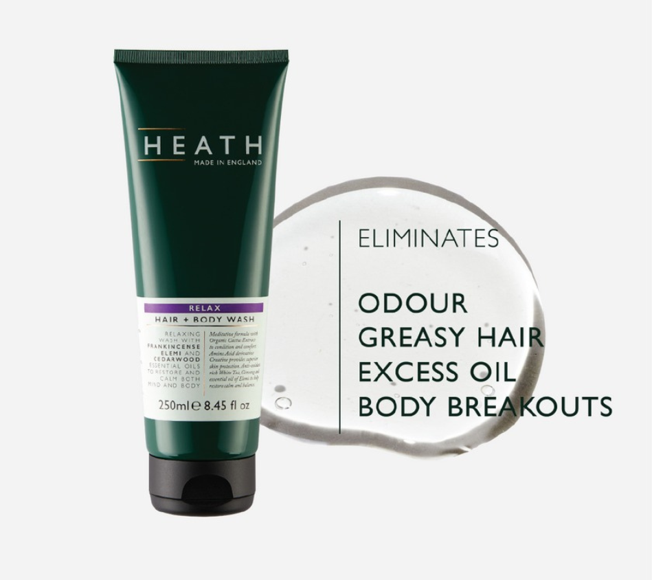 HEA-Relax Hair + Body Wash 250ml