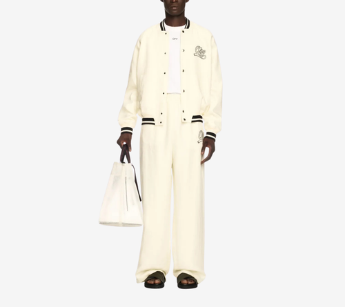 OWH-OFF ITALIC LINEN SOUVENIR JACKET