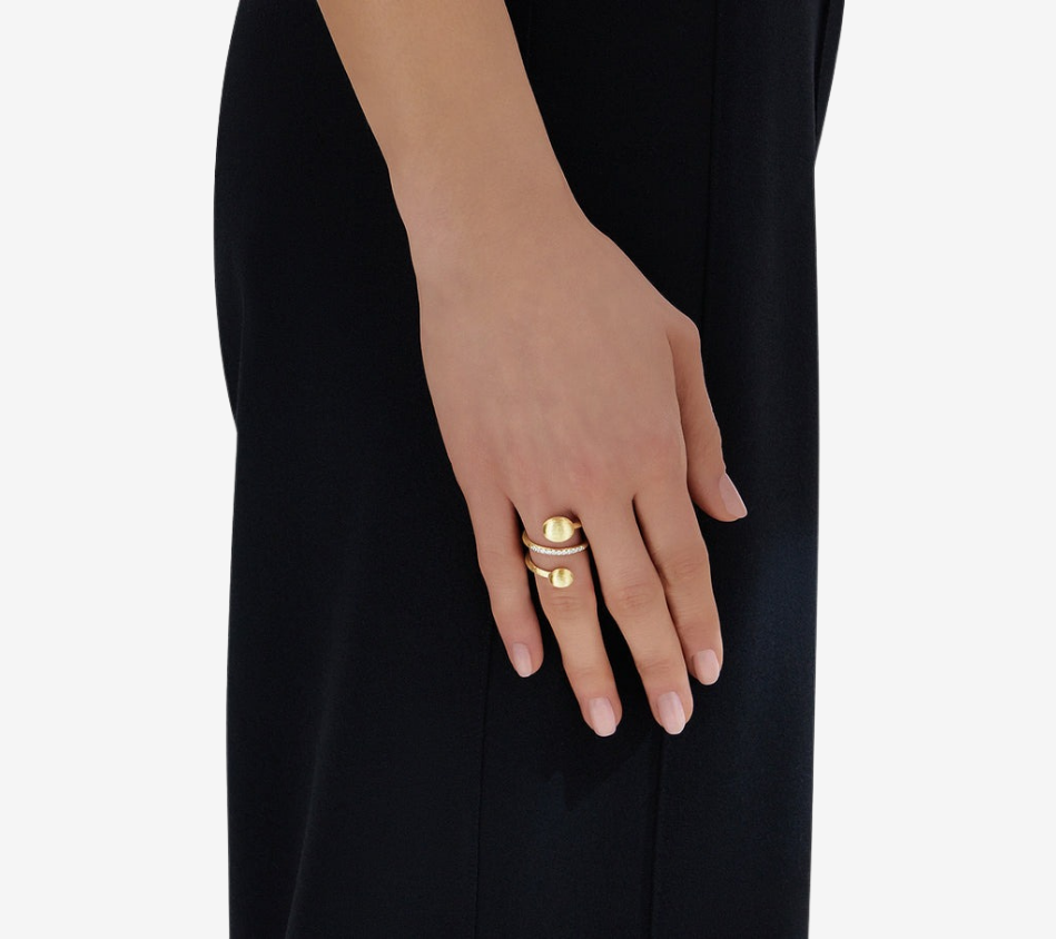 NHẪN NAN-DANCING GOLD ARIA CỠ 13