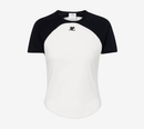 COU-CIRCLE CONTRAST T-SHIRT