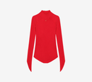 COU-CIRCLE RIB KNIT MOCKNECK SWEATER