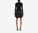 COU-CIRCLE RIB KNIT MOCKNECK SWEATER