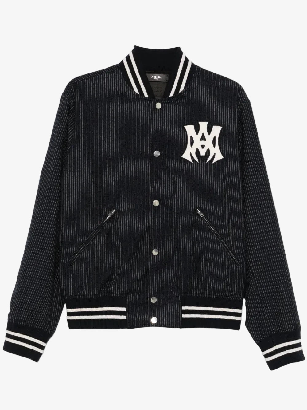 AMR-MA HOLLYWOOD PINSTRIPE BOMBER