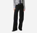 FOT-FLOCKED COTTON 5 POCKETS PANTS