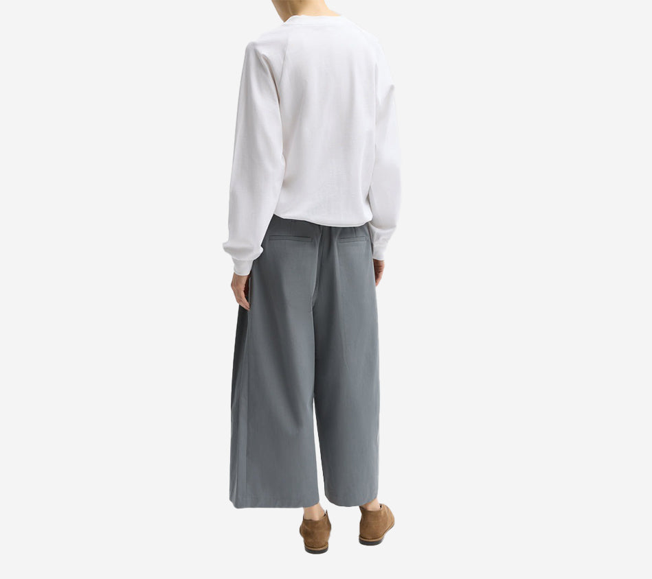 QUẦN DÀI LỬNG XẾP LY GẤP BA TIB-BIO TWILL