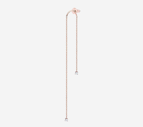 BRT-BÔNG TAI KIM CƯƠNG ARCH VÀNG Số sê-ri AAB59468 Khối lượng vàng thực 1,0 g