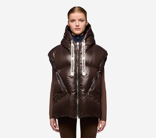 KRJ-VEST ICONIC MILANO BẰNG NYLON BÓNG