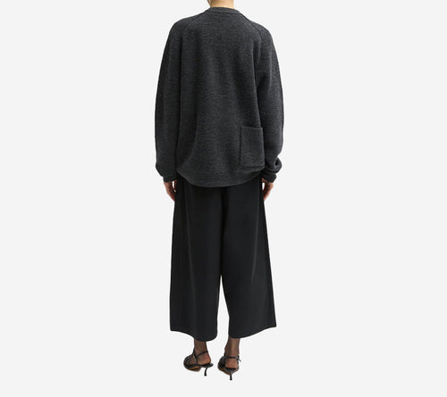 QUẦN DÀI LỬNG XẾP LY GẤP BA TIB-BIO TWILL