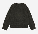GAN-FINE BRUSHED ALPACA BANANA CỔ TRÒN DÁNG RỘNG