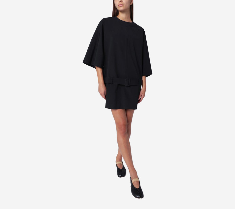 ĐẦM NGẮN TAY LỠ MM6-3/4