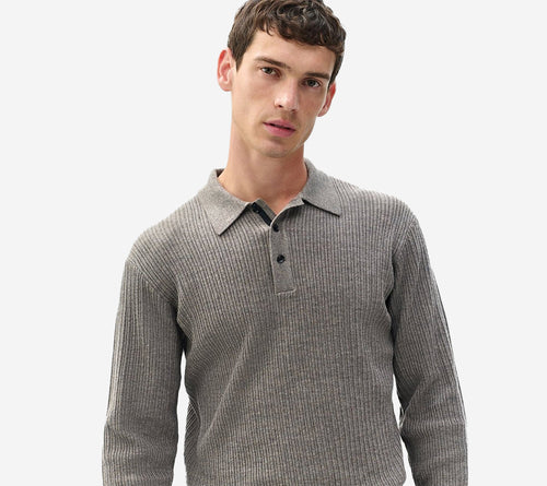 ÁO POLO DÀI TAY RNB-CRAWFORD CASH BLEND
