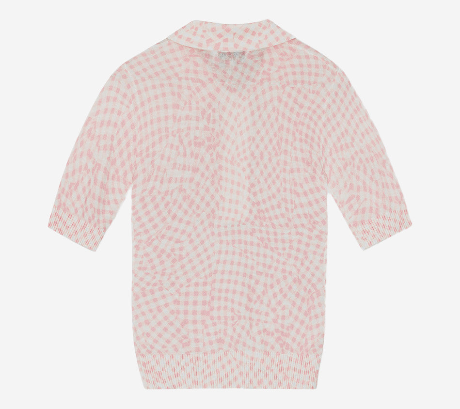 ÁO POLO GAN-SHEER VẢI COTTON IN HỌA TIẾT