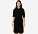 JIL-3D FLOWER SHORT SHIRT DRESS