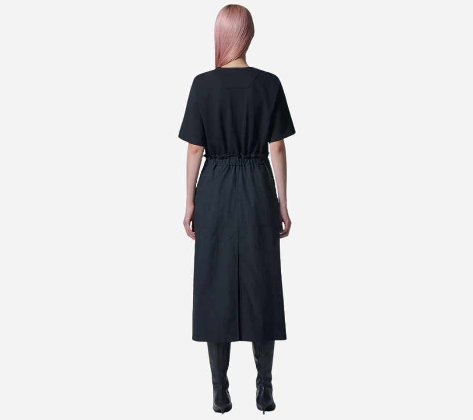 JUN-SHORT SLEEVE JERSEY DRESS
