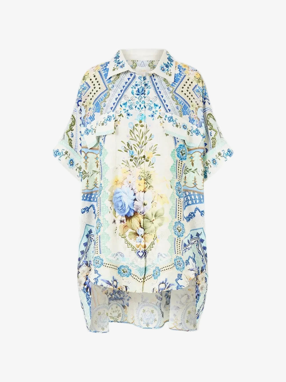 CAMILLA-OVERSIZED POCKET TUNIC