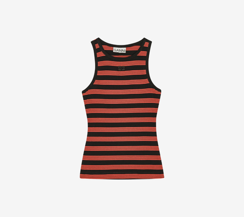 ÁO BA LỖ SỌC GÂN COTTON MỀM