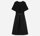 JUN-SHORT SLEEVE JERSEY DRESS