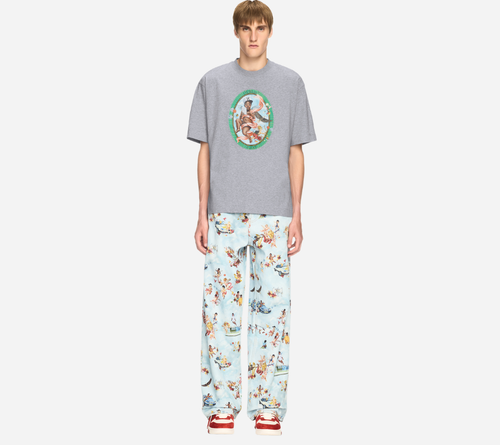 ÁO THUN OWH-FRESCO OVAL SKATE TAY NGẮN