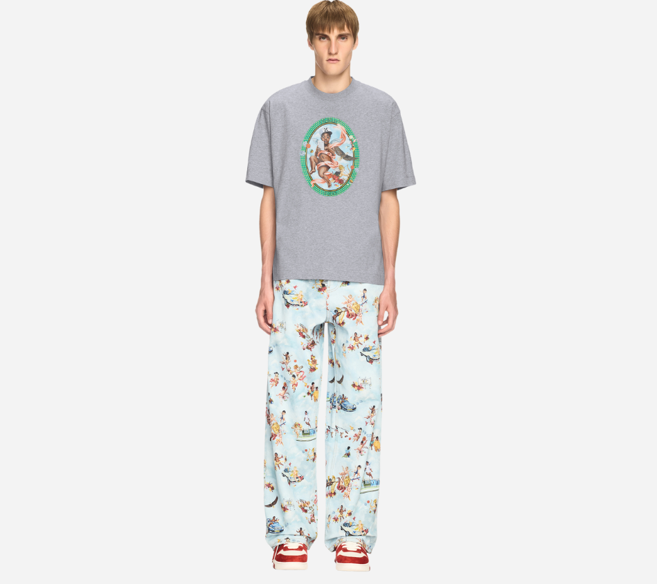 ÁO THUN OWH-FRESCO OVAL SKATE TAY NGẮN