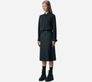 JUN-BELTED SLIT SKIRT