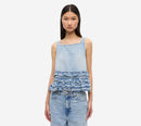 ÁO JEANS GAN-SOFT CÓ BÈO NHÚN
