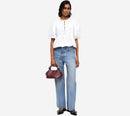 ÁO KIỂU GAN-COTTON POPLIN XÒE VẠT