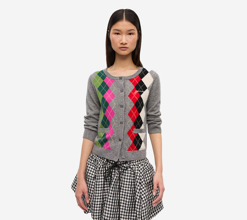 ÁO KHOÁC CARDIGAN LEN CASHMERE PHA