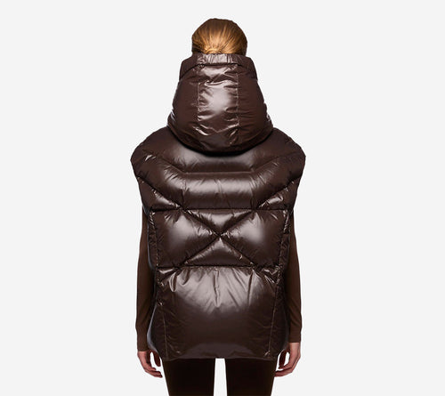 KRJ-VEST ICONIC MILANO BẰNG NYLON BÓNG