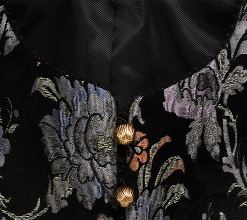 CHL-ÁO KHOÁC JACQUARD HỌA TIẾT HOA