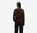 GAN-WOOL YAK MIX CỔ CHỮ V SÂU