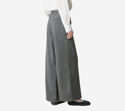 FOT-WOOL CLOTH PALAZZO PANTS