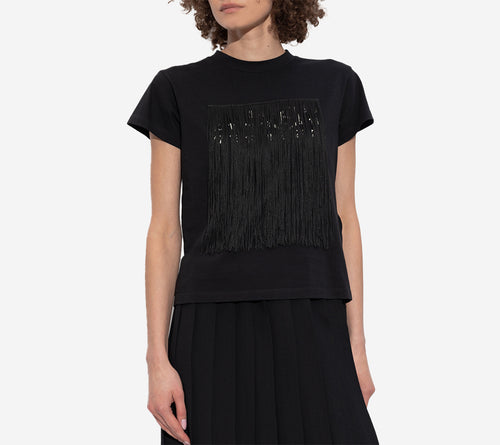 Áo thun MM6-FRINGE