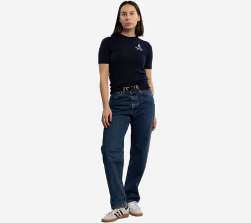 ÁO LEN LÔNG CỪU MERINO NGẮN TAY SPR-VENDOME