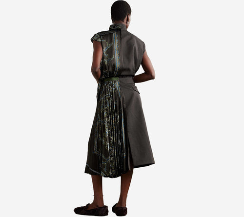 ÁO KHOÁC VEST X ĐẦM HOẠ TIẾT HOA VĂN PAISLEY