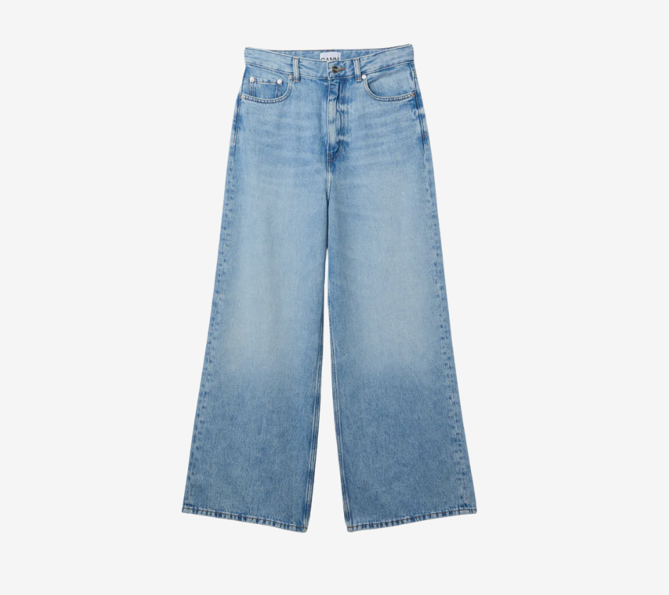 QUẦN JEANS GAN-SOFT RỘNG PHOM BAGGY VẢI DENIM CỨNG CÁP