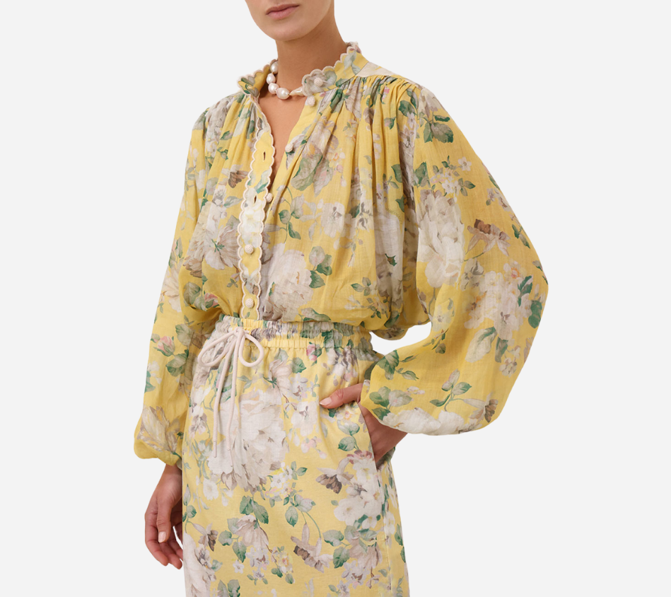 ÁO BLOUSE ZIM-ACACIA SCALLOP
