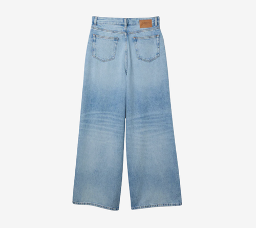 QUẦN JEANS GAN-SOFT RỘNG PHOM BAGGY VẢI DENIM CỨNG CÁP