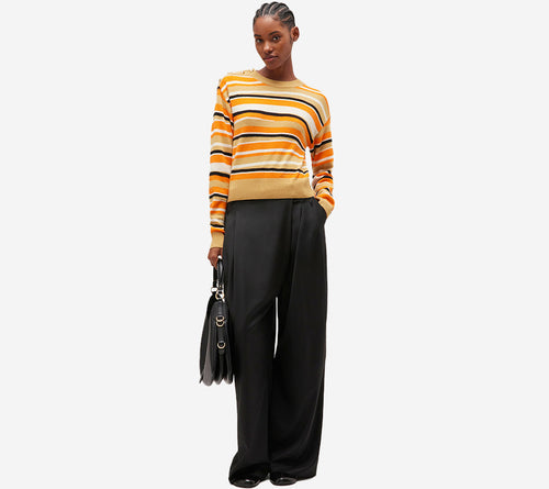 ÁO LEN CASHMERE SỌC RÁCH GAN