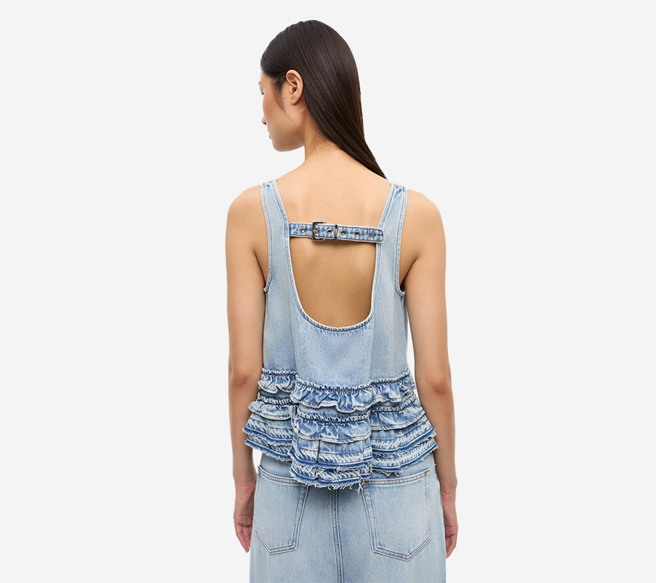 ÁO JEANS GAN-SOFT CÓ BÈO NHÚN
