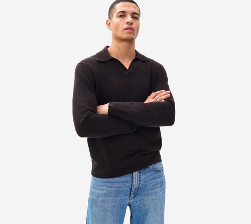 RNB-DOWNING ÁO POLO JOHNNY BẰNG LEN CASHMERE