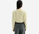JIL-CN LS CARDIGAN W/ VELVET EMB